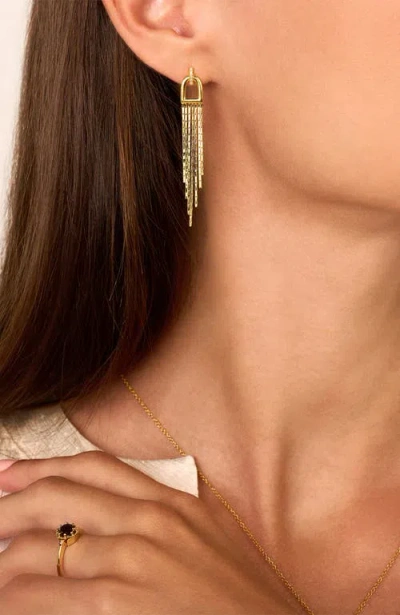 Dpt Antwerp Arch Earrings In Brown