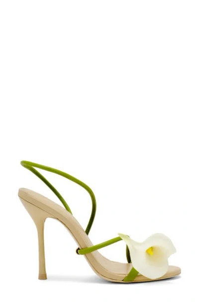Cult Gaia Cassidy Calla Lily Slingback Sandal In Multi