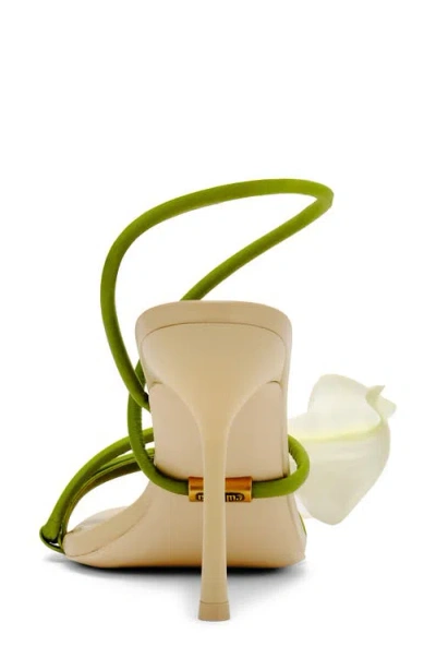 Cult Gaia Cassidy Calla Lily Slingback Sandal In Multi