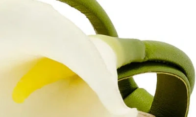 Cult Gaia Cassidy Calla Lily Slingback Sandal In Multi