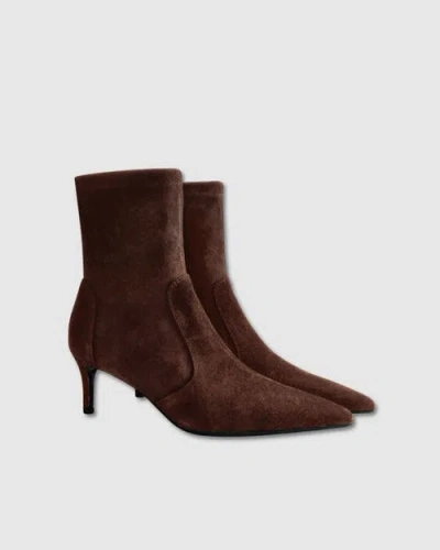 Mi/mai Ophelia Pointed Toe Ankle Boot In Multi