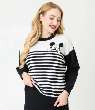 Unique Vintage Long Sleeve Sweater In Animal Print