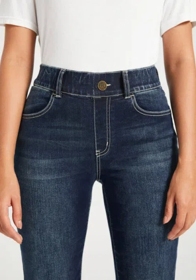 Betabrand Signature Mid-rise Denim | Straight In Black