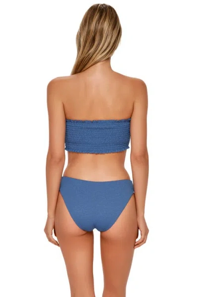 Swim Systems Kali Tube Bikini Swimsuit Top In Blue