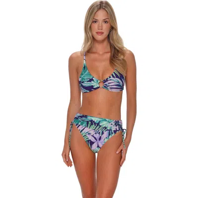 Sunsets Carrie Crossback Bikini Swimsuit Top In Blue