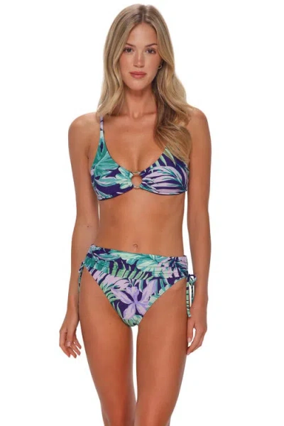 Sunsets Darci High Waist Bikini Swim Bottoms In Multi