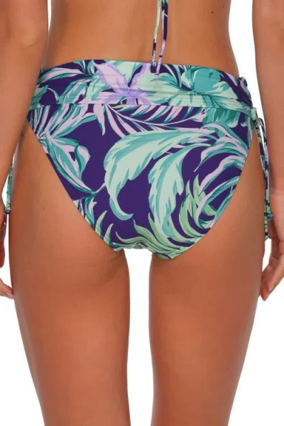 Sunsets Darci High Waist Bikini Swim Bottoms In Multi