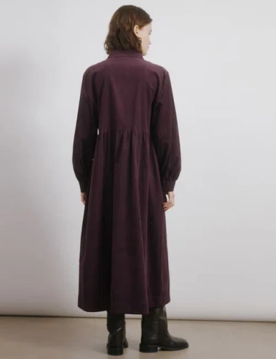 Albaray Cord Placket Midi Dress In Animal Print