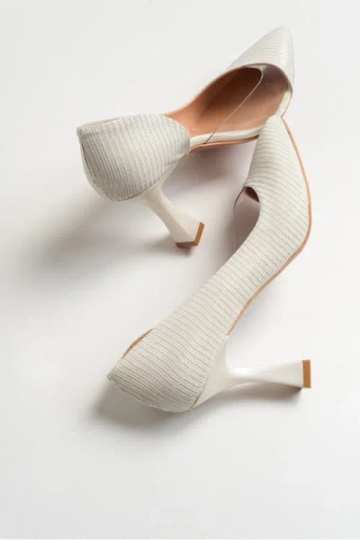 Prologue Shoes Ursula Pointed Toe Pump In Multi