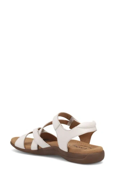 Taos Big Time Ankle Strap Sandal In Neutral