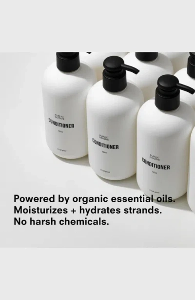 Public Goods Travel And Home Conditioner Set In White