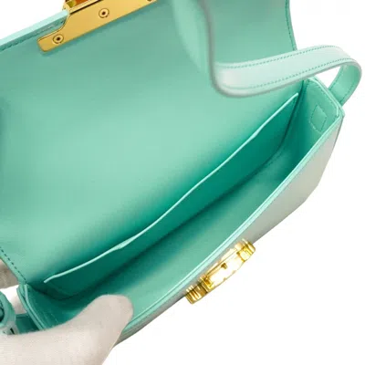 Pre-owned Celine Green Leather Shoulder Bag ()