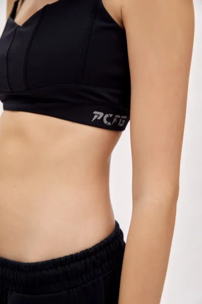 Pcfg Bra With Stitch Detail In Multi