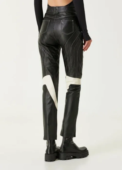 Pcfg Boomerang Leather Pant In Multi