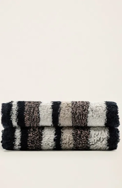 Italic Ultraplush Australian Cotton Washcloth In Multi