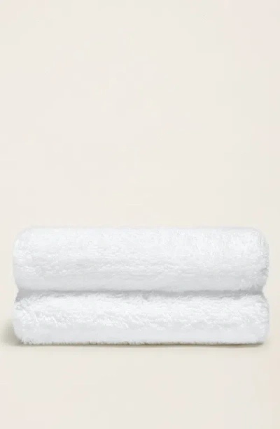 Italic Ultraplush Australian Cotton Washcloth In White