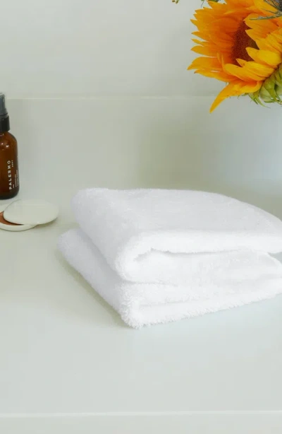 Italic Ultraplush Australian Cotton Washcloth In White