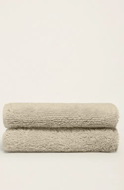 Italic Ultraplush Australian Cotton Washcloth In Neutral