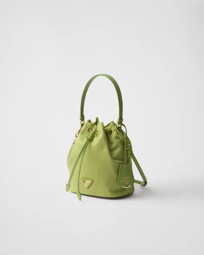 Prada Re-edition 1978 Mini Re-nylon Bag In Green