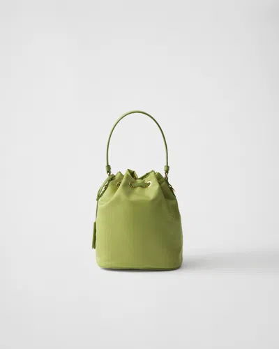 Prada Re-edition 1978 Mini Re-nylon Bag In Green