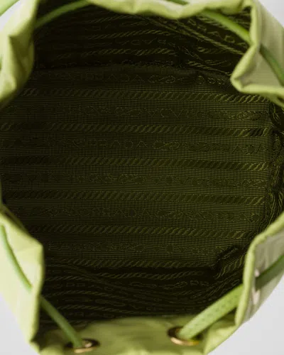Prada Re-edition 1978 Mini Re-nylon Bag In Green