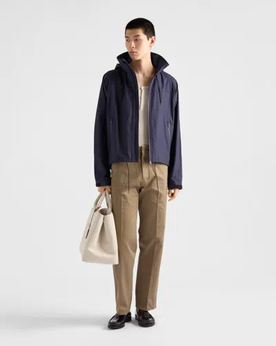 Prada Chinohose Aus Baumwolle In Nude