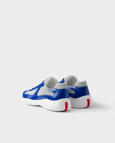 Prada Round Head Low-cut Sneakers In Multi