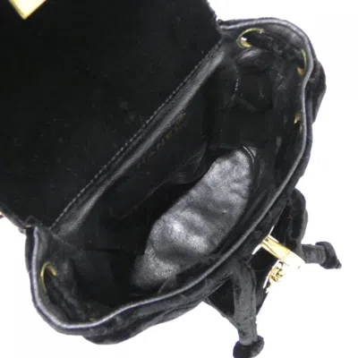 Pre-owned Chanel Black Leather Backpack ()