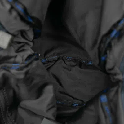 Pre-owned Chanel Black Navy Nylon Backpack () In Multi