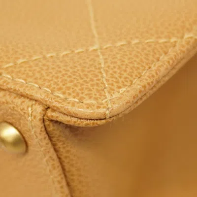 Pre-owned Chanel Brown Grained Calfskin Tote Bag ()