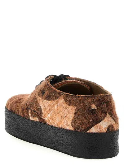 Vitelli Silk On Doomboh Lace Up Shoes In Multi