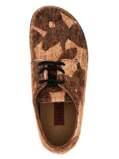 Vitelli Silk On Doomboh Lace Up Shoes In Multi