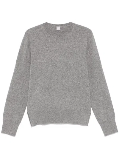 Totême Toteme Crew-neck Cashmere Knit Clothing In Gray