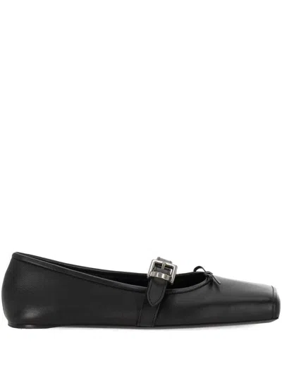 Balenciaga Flat Shoes In Black