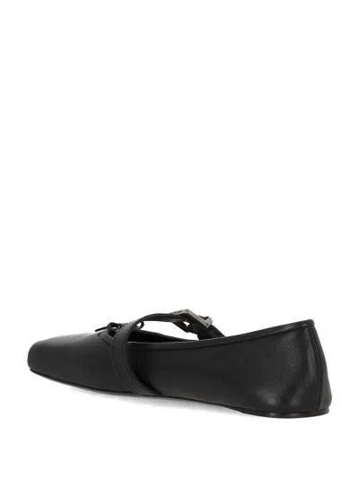 Balenciaga Flat Shoes In Black