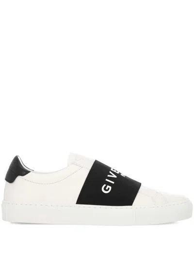 Givenchy City Sport Leather Sneaker In White