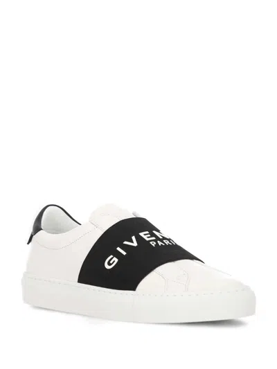 Givenchy City Sport Leather Sneaker In White