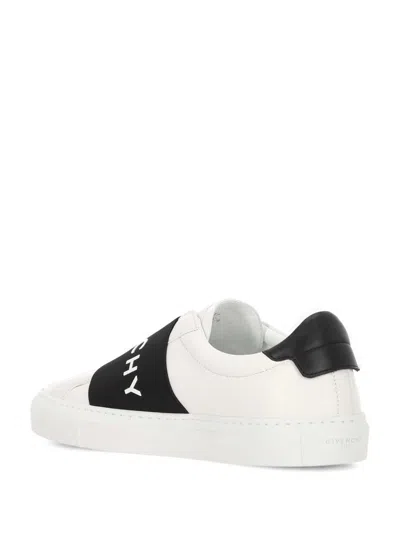 Givenchy City Sport Leather Sneaker In White