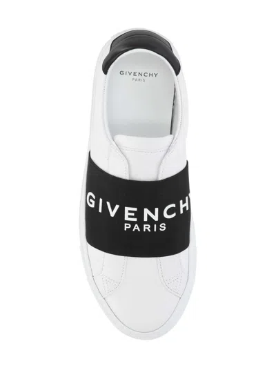 Givenchy City Sport Leather Sneaker In White