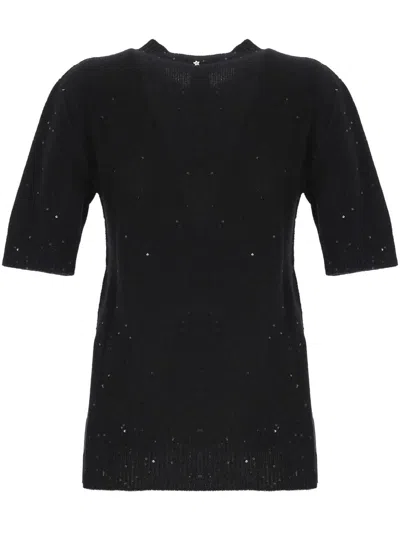 Lorena Antoniazzi Sweaters In Black