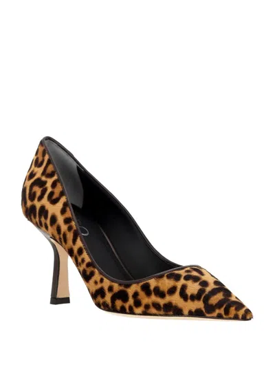 Rodo 60mm Leopard-print Leather Pumps In Multi