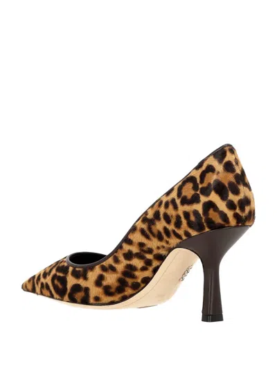 Rodo 60mm Leopard-print Leather Pumps In Multi