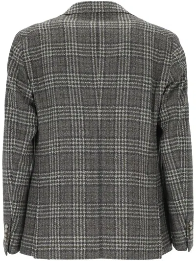 Tagliatore Checked Jacket In Multi