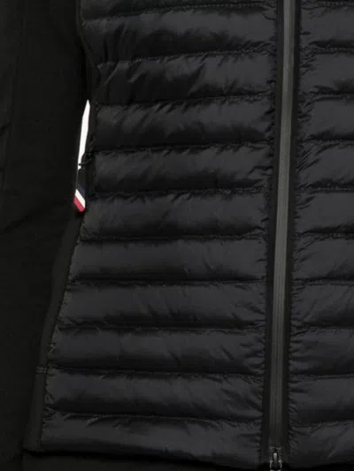 Moncler Grenoble Womens Hybrid Cardigan In Black