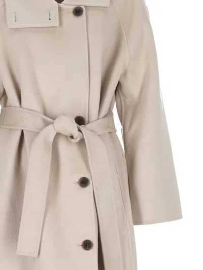 The Dynamis Studio Coats In Silver