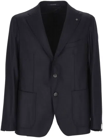 Tagliatore Button Single-breasted Jacket In Multi