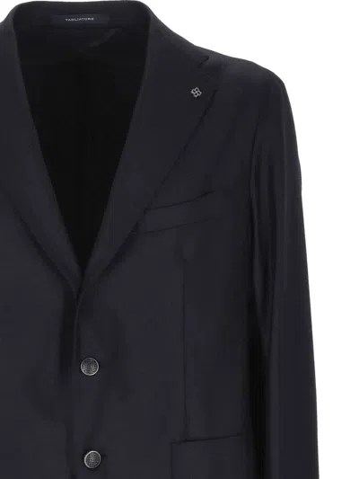 Tagliatore Button Single-breasted Jacket In Multi