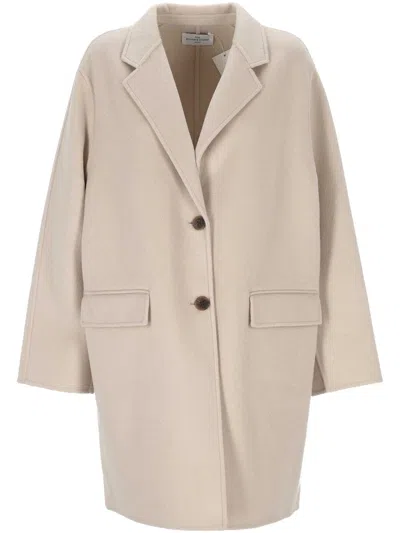 The Dynamis Studio Coats In Neutral