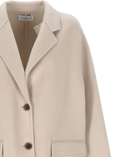 The Dynamis Studio Coats In Neutral