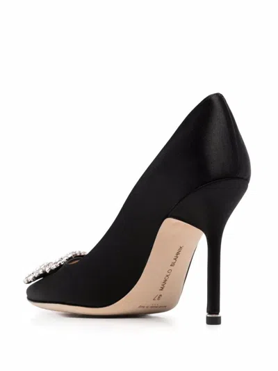 Manolo Blahnik With Heel In Black